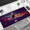 Football Player Action Large Mouse Pad Desk Mat Office Mouse Mats Non-Slip Rubber Bottom Office Desk Accessory