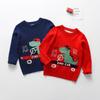 Dziecięcy sweter świąteczny Jesień Zima Dziewczęcy sweter pulowerowy Chłopięcy sweter świąteczny z kreskówek