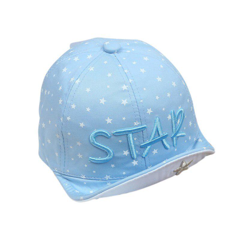 LALANG Baby Baseball Cap Smile Face Dot Print Sun Hat Cotton Soft Hat