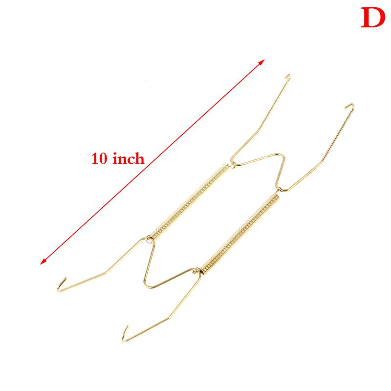 

Настенный дисплей Вешалка для тарелок W-типа Декоративный держатель для тарелок с пружиной Невидимый крючок D