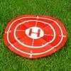 Reflective Drone Landing Pad Large Portable 23.62"(60cm) Fast-fold Double Sided Waterproof Landing Pad Drone Accessories Blue Red
