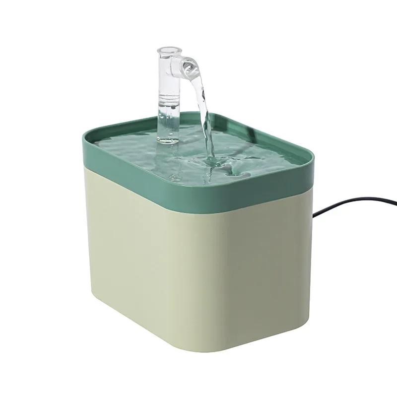 1000ML Automatic Pet Fountain - Fresh and Filtered Water Pet Drinking Dispenser Drinker for Cats Puppies - Ideal for Indoor Use