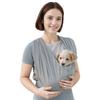 Pet Outdoor Play and Walking Carrier Bag for Cats and Dogs, Adjustable Sling Pet Backpack, Simple Travel Bag