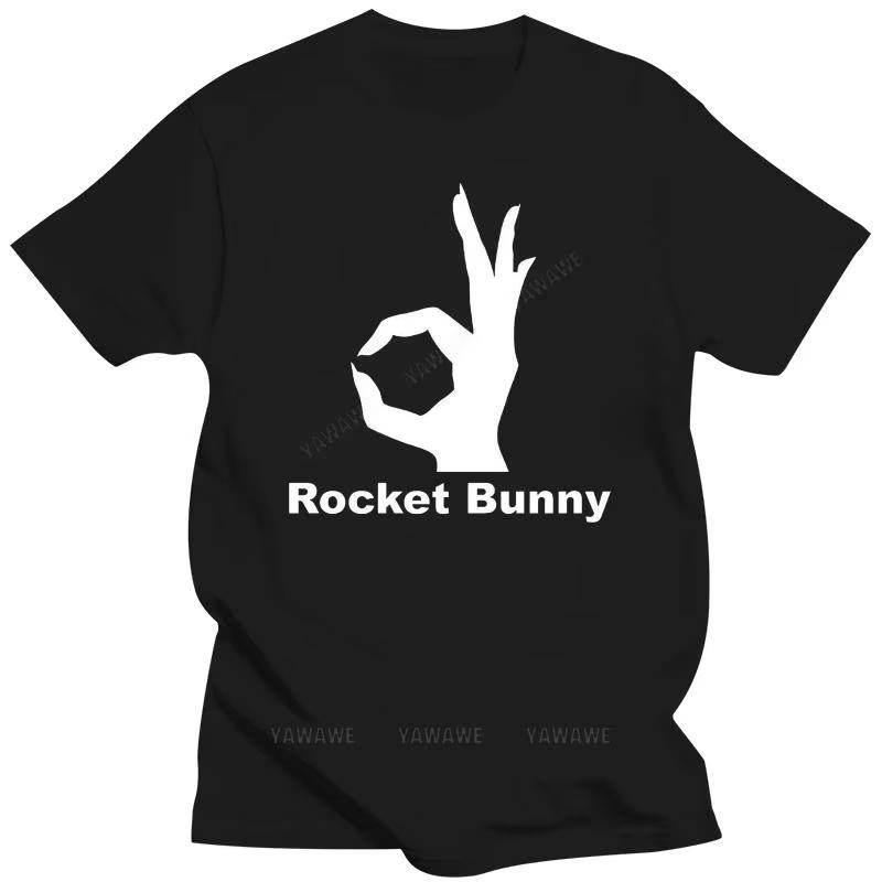 New black short sleeve men top Mens Pandem Rocket Bunny Print TShirt Round Neck Short Sleeves Tops Clothing unisex teeshirt
