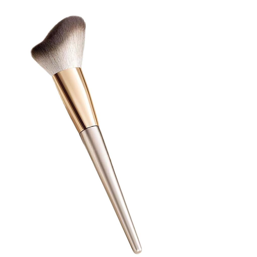 Wave Makep Brush Side Face Brush Face Contour Brush Bevel Cheek Makeup Brush Soft Hair Blush Brush