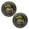 Crocodile Inmate Mugshot Coin Prison Memorabilia Crocodile Challenge Coin Florida Everglades Prison Collectible Crime History Coin Gift for Collectors