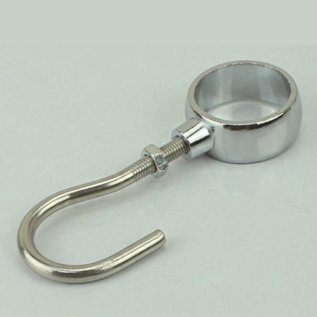 5pcs Stainless Steel Coat Rack Organizer Towel Hat Bag Robe Hanging Hook C