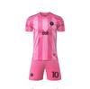2025-26 Miami Home Pink Messi #10 Soccer Jersey, Kids & Adults Sizes 14-3XL