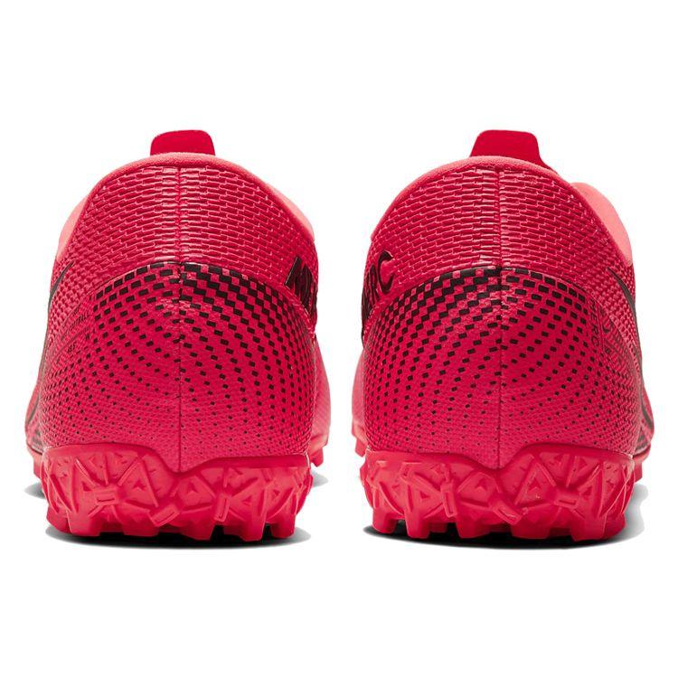 Nike Mercurial Vapor 13 Academy Low Professional TF Soccer Shoes Unisex Soccer Shoes Laser-Crimson AT7996-606