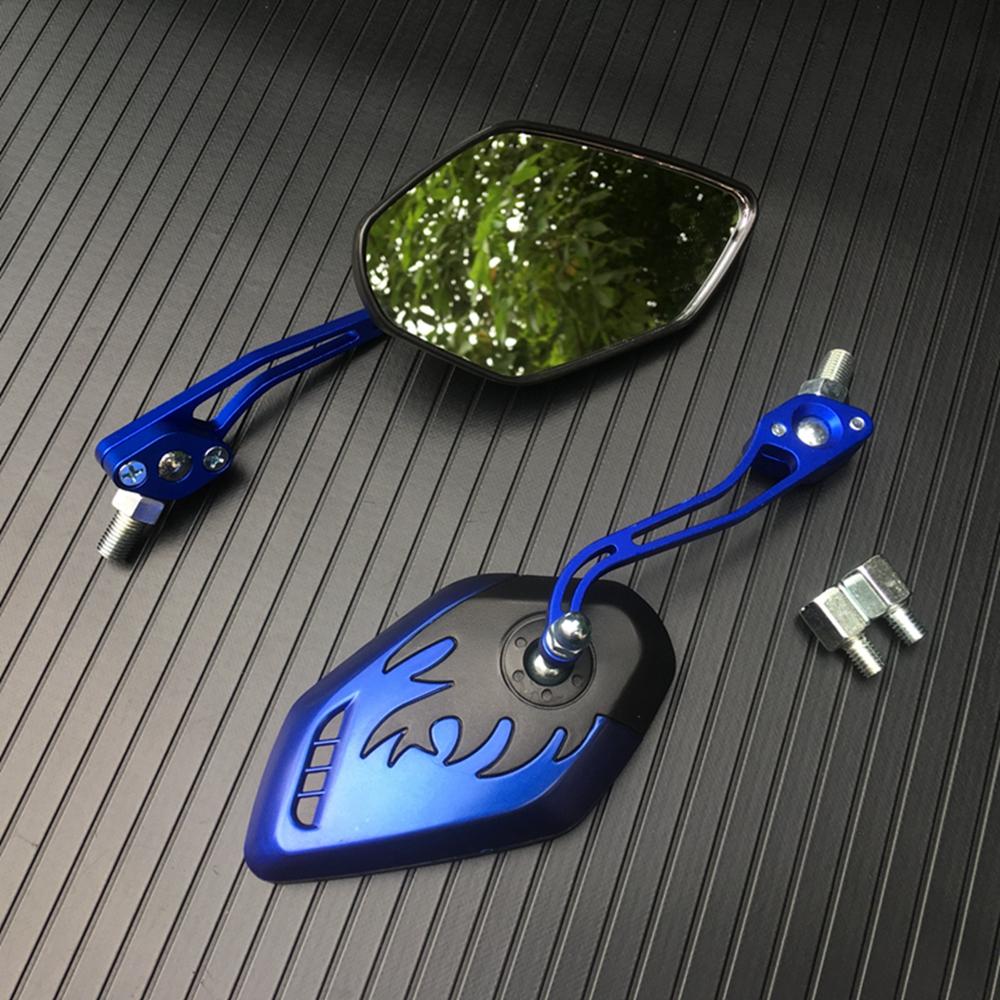 

Складное Универсальное 8мм 10мм Мотоциклетное Зеркало Скутер Электровелосипед Зеркала Заднего Вида Электромобиль Зеркало Заднего Вида