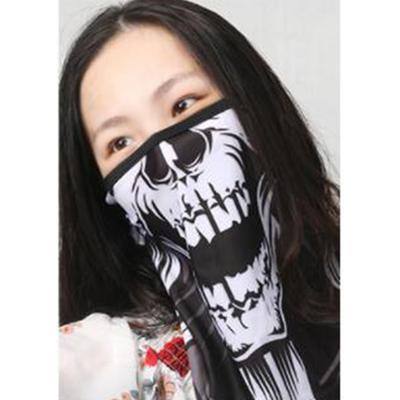Skull Head Magic Turban Outdoor Sports Cycling Mountaineering Ski Headscarf Warm Breathable Mask
