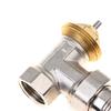 DN15 DN20 Brass Thermostatic Regulating Angle Valve High Precision Temperature Control for Residential Bathroom Plumbing Renovation