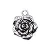 Charms Rose Lotus Pendants Wedding Jewelry Findings QC107