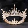 Adjustable Hair Accessory with Sparkling Stones Elegant Queen Crown Decoration Unique Wedding Hairband for Bride