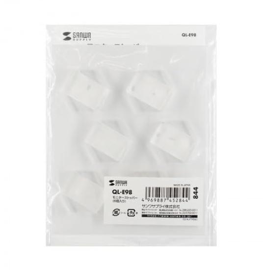 

Sanwa Supply TV stopper (6 pieces) QL-E98 чистый