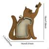 Pet Hair Keepsake Box Dog Cat Container Gift for Loss of Furry Friend,Wooden Ornament Memorial