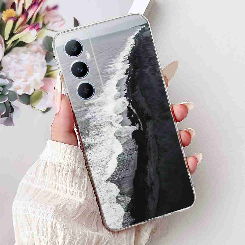For Realme C65 Case Cute Cartoon Butterfly Cover Soft Silicone Phone Case Fundas For Realme C 65 C65 RealmeC65 4G Bumper