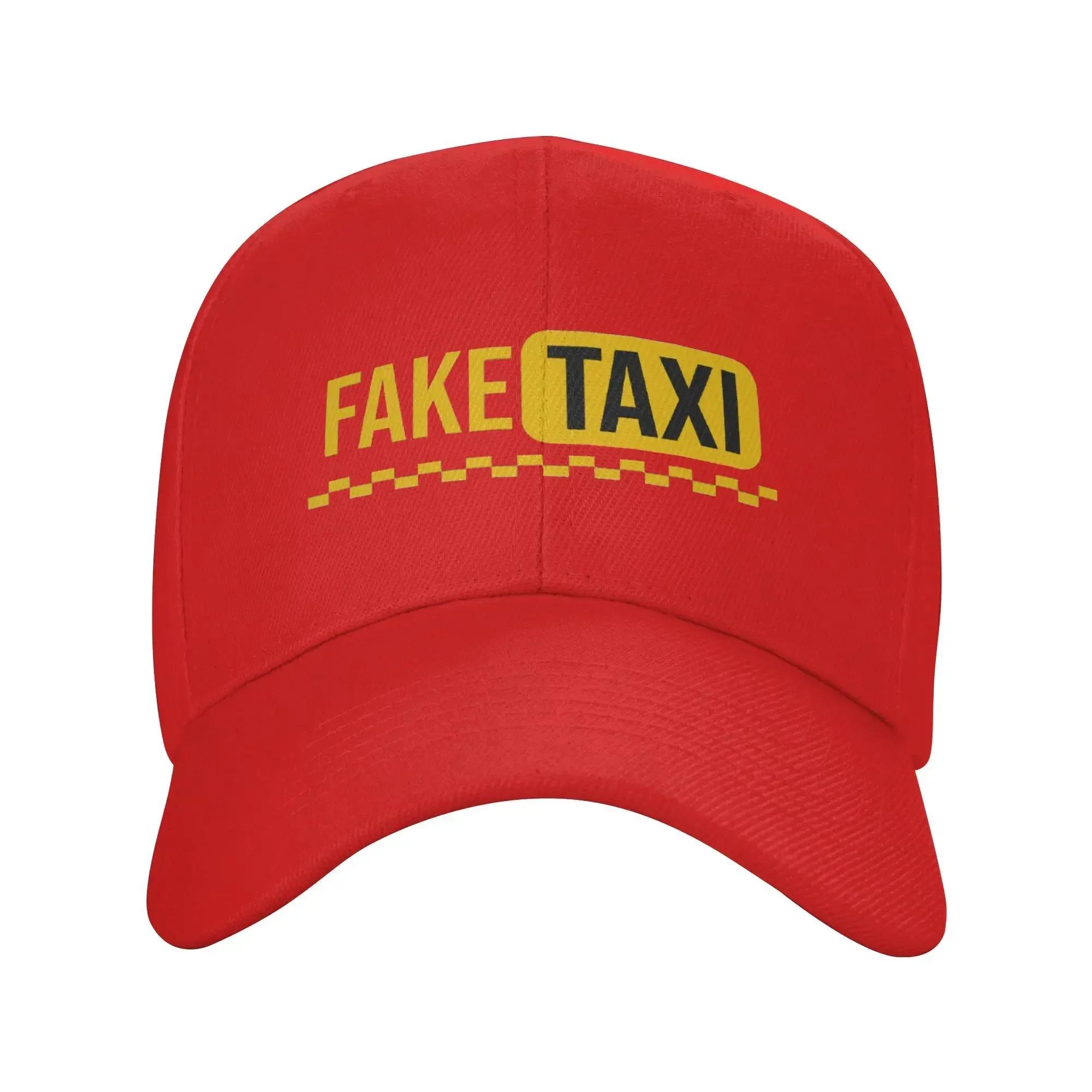 Custom Fake Taxi Driver Baseball Cap for Unisex Women Adjustable  Dad Hat Outdoor One Size