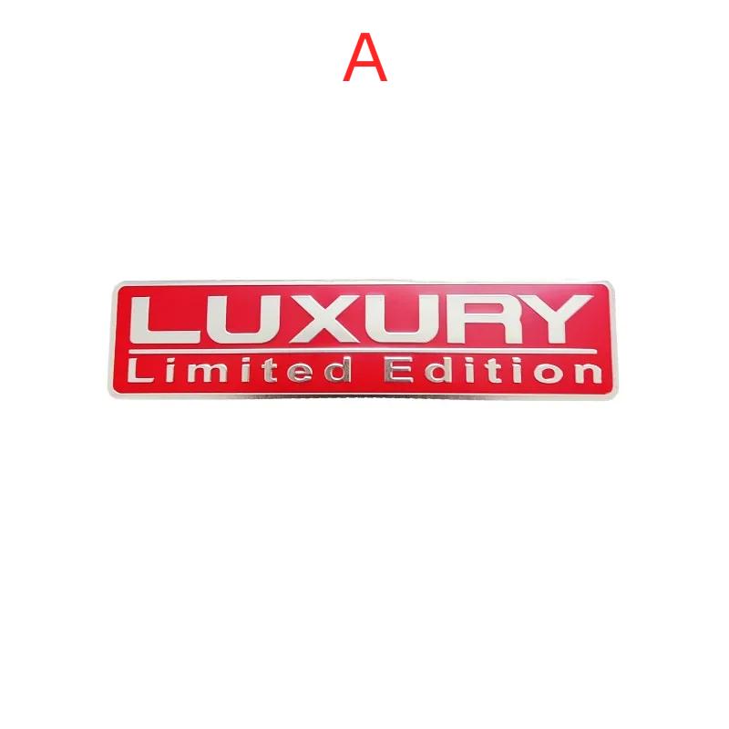 Alloy Luxury Limited Edition Car Body Emblem Rear Trunk Badge Sticker