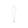 Vivienne Westwood Relief Pendant Brass Necklace Women necklace Silver 6302008602P116P116