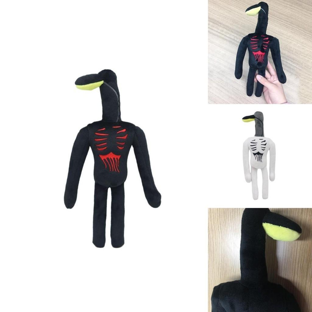 Spooky Siren Head Black Street Lamp Plush Doll For Kids And Adults 30cm
