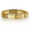 Braccialetti Charm Italiani Fai da Te Catena di Base Bracciale in Acciaio Inossidabile Moduli Assemblati Versatili Regalo Ideale 9mm Universale Dropshipping