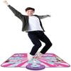 Barbie Electronic Dance Mat, Bluetooth & Light Up, 6 Game Modes, Pink