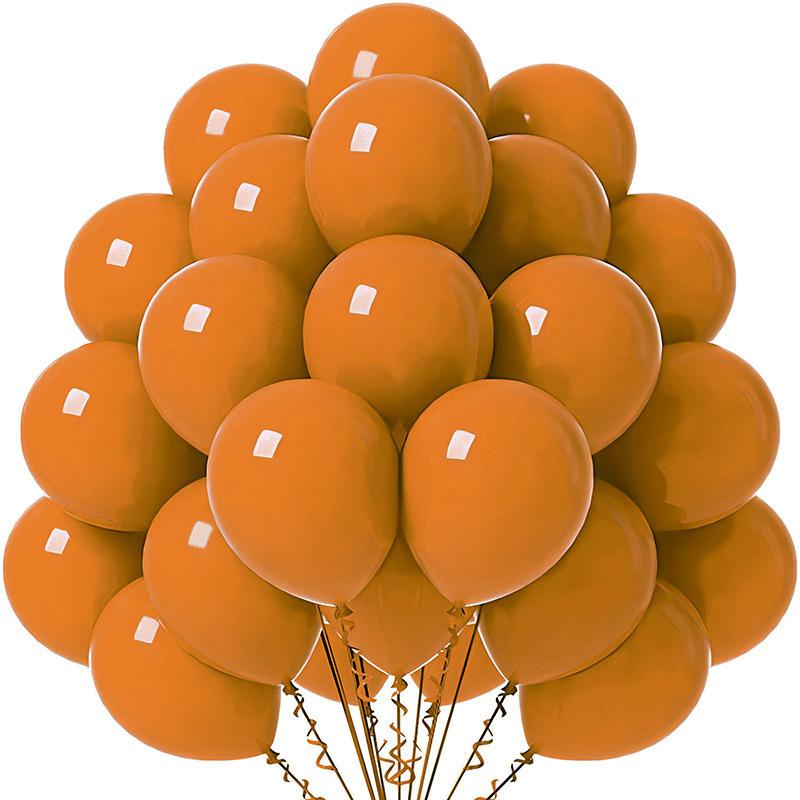 10 Inch Solid Color Balloon Set Amazon 20pcs Birthday Wedding Decoration Opening Scene Arrangement Balloon 20PCS