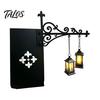 Seasonal Soft Furnishings Ghost LED Bookshelf Lamp with Pumpkin Bat Hanging Charms, Halloween Ambient Light for Bookshelves Bookend Night Light,