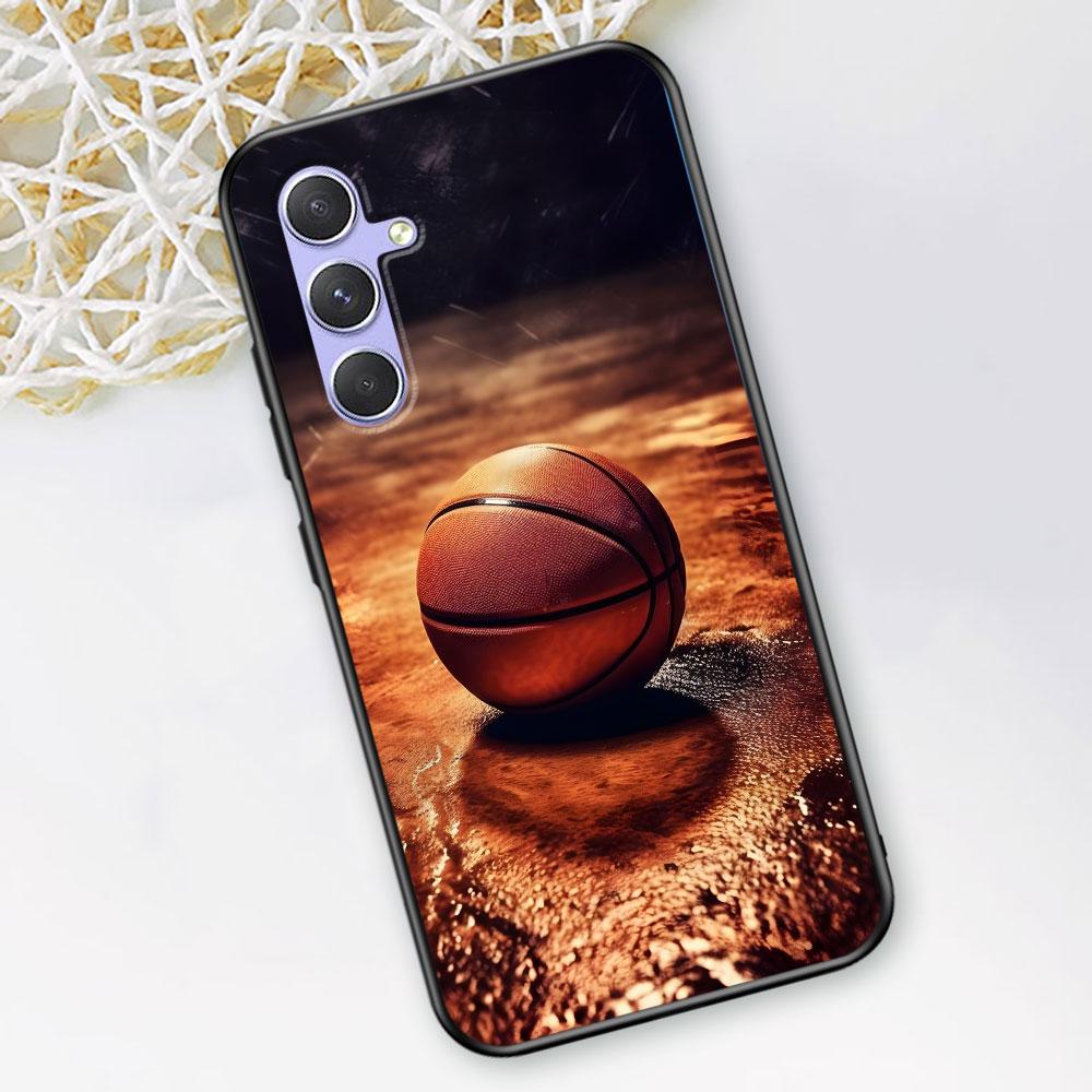 Basketball Basket Sports Case for Samsung Galaxy A51 A53 A54 A31 A52 A12 A13 A21s A22 A32 A11 A22 A33 A41 A52s TPU Phone Cover