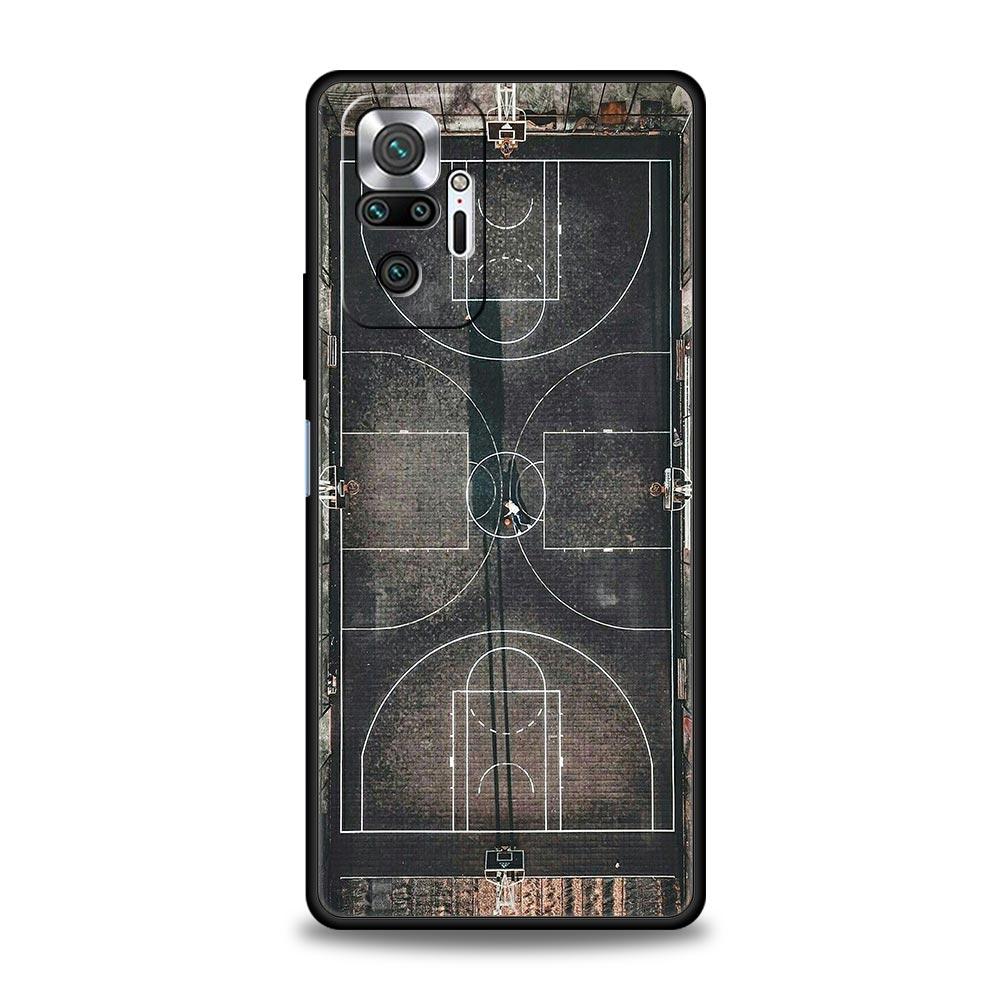 Football Basketball Tactical Board Phone Case Cover for Redmi 14C 10C Note 15 14 13 12 10 11 K40 Pro Plus 5G Soft TPU Shell Bag
