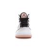Air Jordan 1 Mid GS White Arctic Orange Kids Sneakers Anthracite 554725-180