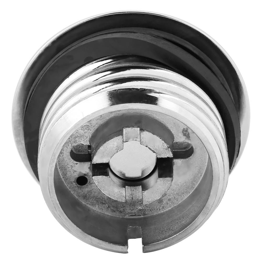 Motorcycle Fuel Gas Oil Reservoir Gas Cover for 1982-2017;Black: