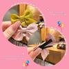 2Pairs  Lovely Bow Headgear Sweet Little Girl Hair Accessories Summer Girls Net Red Baby Hairpins Children Hair Clips Gifts
