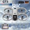 NEUE Original GT3 Max Drohne 8K GPS Professionelle Luftbildfotografie Fernsteuerungsflugzeug HD Dual-Kamera Quadcopter UAV Spielzeug Geschenke