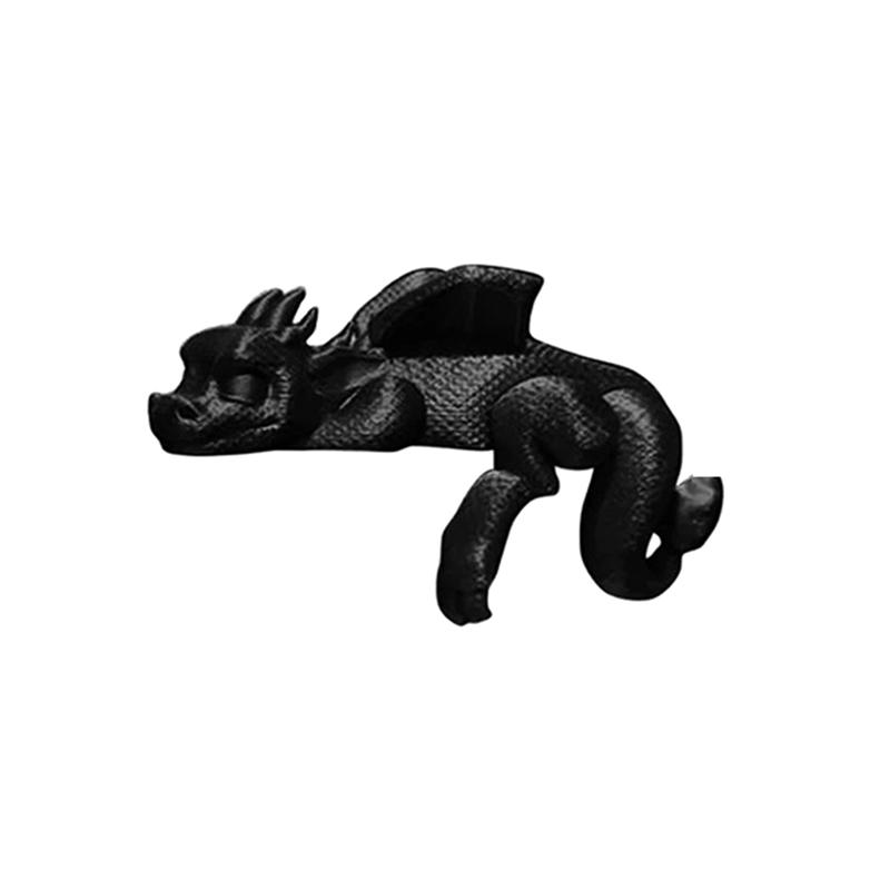 B97A-Schlafender Drache Bücherregal Dekoration Schlafender Drache Bücherregal Figur Für Bücherregal