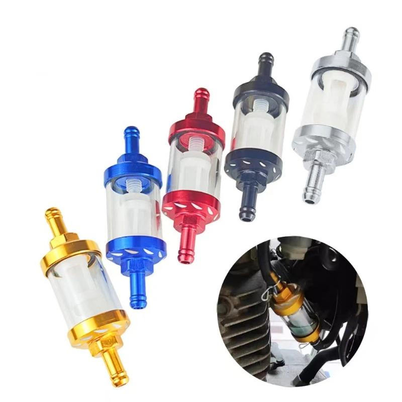1Pc Large Universal Gasoline/ Fuel Filter For Inline Fuel Lines For Rvs Garden Machinery Scooters Motorcycles Cars Fuel Filters5