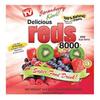 Greens World Inc Deliciosos Vermelhos 8000, Morango/Kiwi 10,6 oz (Pacote de 1)