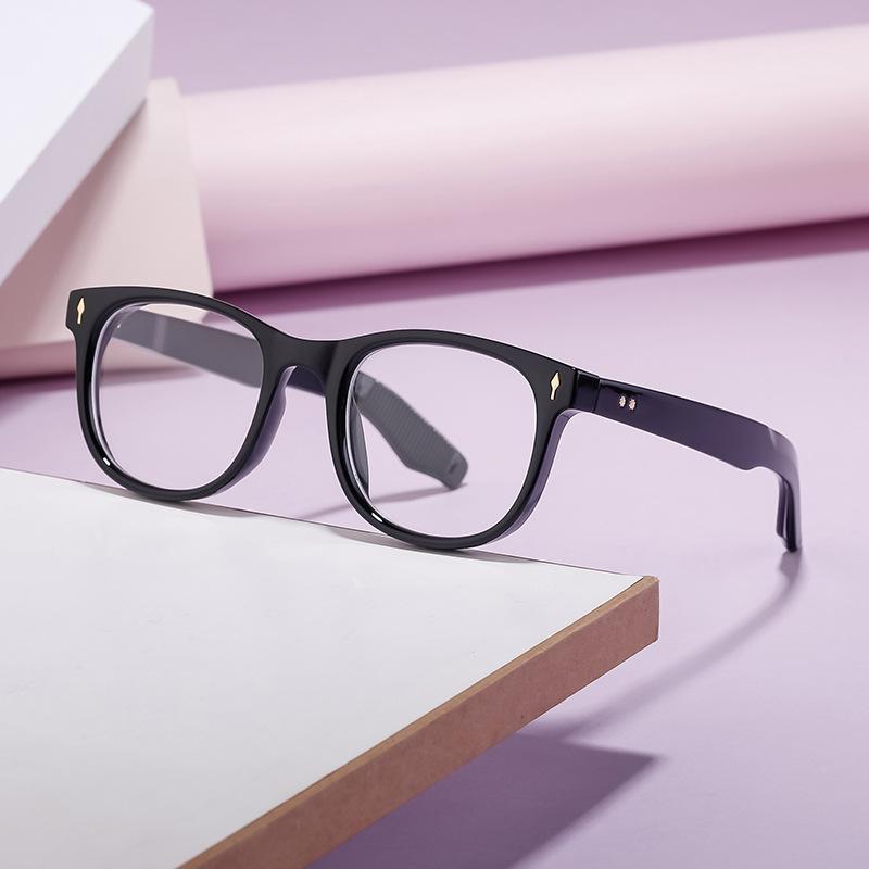 Square Frame Glasses Frame Men Can Be Equipped With Myopia Glasses Flat Glasses Women'S Optical Glasses