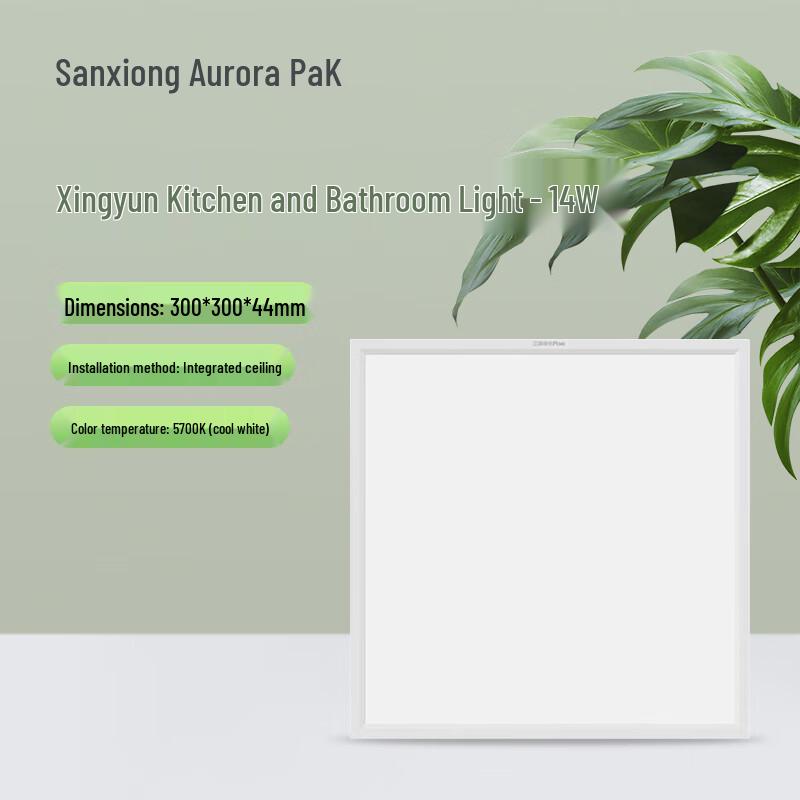 Aurora Integrated LED Panel Light