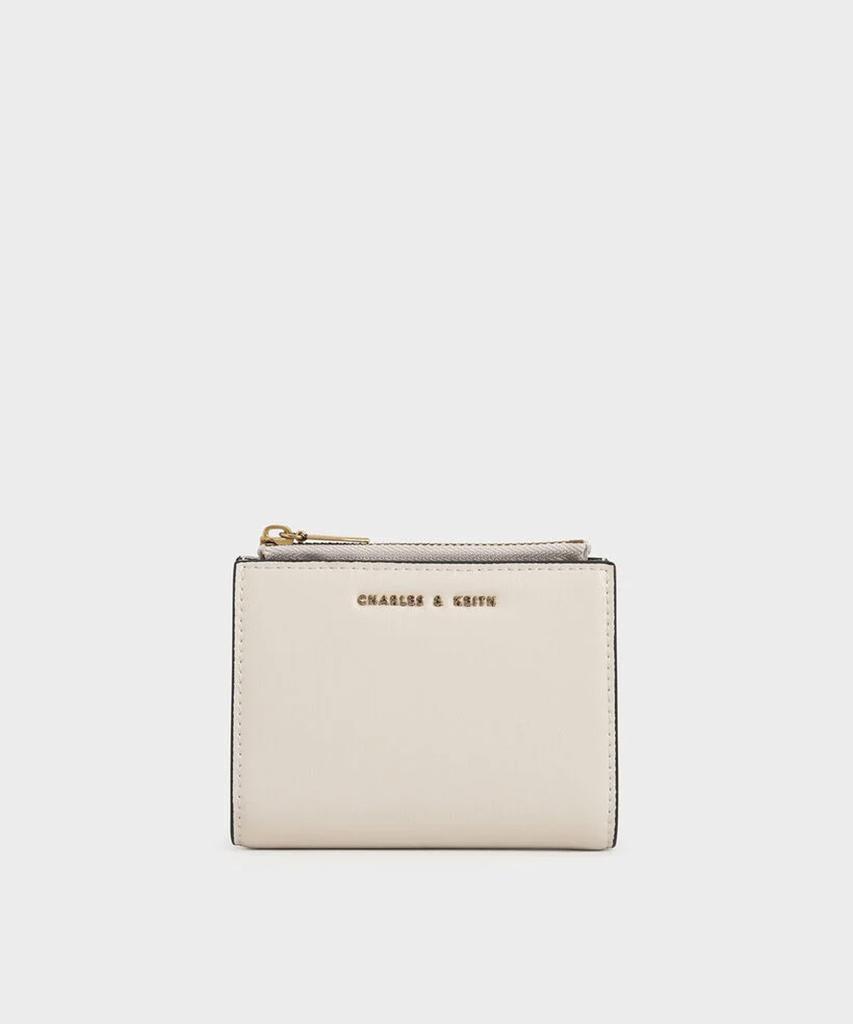 Charles & Keith Harmony Portafoglio Piccolo con Zip Superiore 4 Colori Ck6-10680907