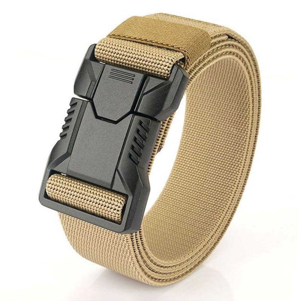 

Zinc Zinc Alloy Buckle Canvas Belt Elastic Jeans Waistband Durable Waist Belts Trouser Pants Decor хаки