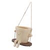 Swing Face Planter Pot Resin Cute Decorative Hanging Face Plant Pot Flower Pot for Indoor Outdoor