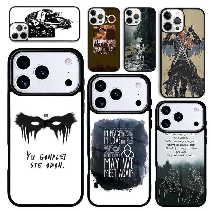 Capa Case for iPhone 17 Air 16 Pro Max 15 Plus 11 13 Mini 14 12 Back Phone Cover The 100 TV Show