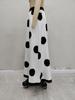 Elegant Polka Dot High Waist Midi Skirt - Fall Fashion 2025