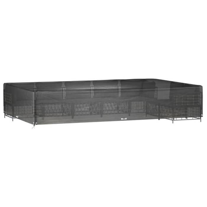 VidaXL Garden Furniture Cover 16 Eyelets 325x205x60cm Rectangular 319312