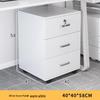 Mobile 3-Drawer Office Storage Cabinet