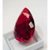 Ruby Natural Red Pear Cut Loose Certified Gemstone For Pendant Making