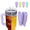 Silicone 2-in-1 Cup Liner for 40 Oz Cup Creative Drink Separator Stylish Emerald Design Food-Grade Reusable Liner for Party