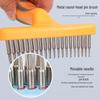 Double Row Nail Rake Comb for Dogs – Grooming Brush for Knot Removal and Pet Care